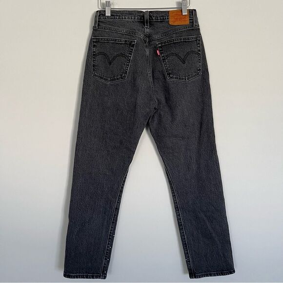 Levi's 501 Original Studded Front Straight Jeans in Black Wash, Size 27 NWOT - Picture 6 of 15